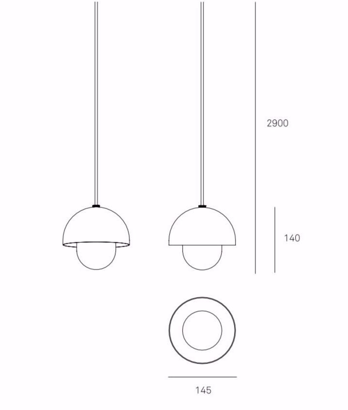Milan Iluminacion Светодиодная подвесная лампа sun-id-1431589 - Вид №4