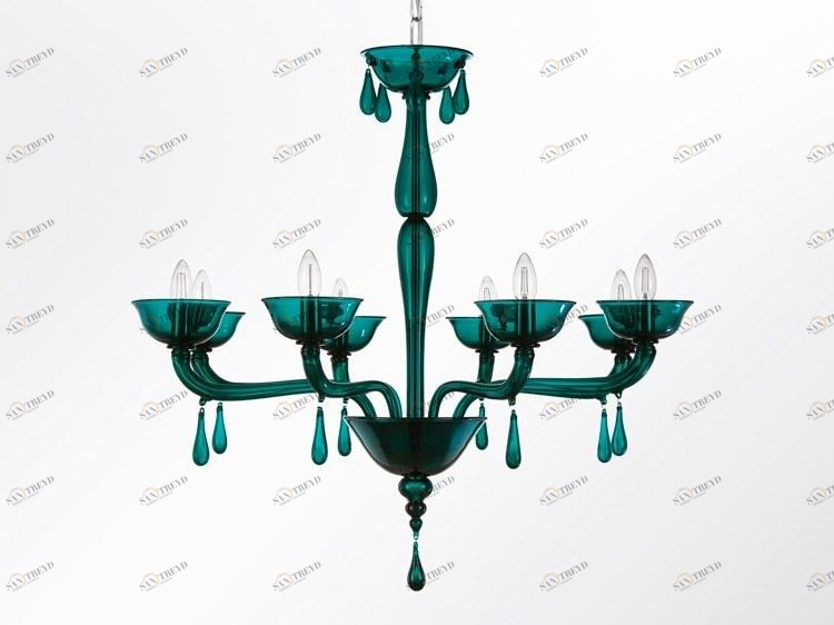 MULTIFORME Люстра ручной работы из муранского стекла Portofino L0356-8-g2