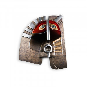 68181 Панно "Злодей", бордовое/золотое/чёрное, 570/650 мм Maleras