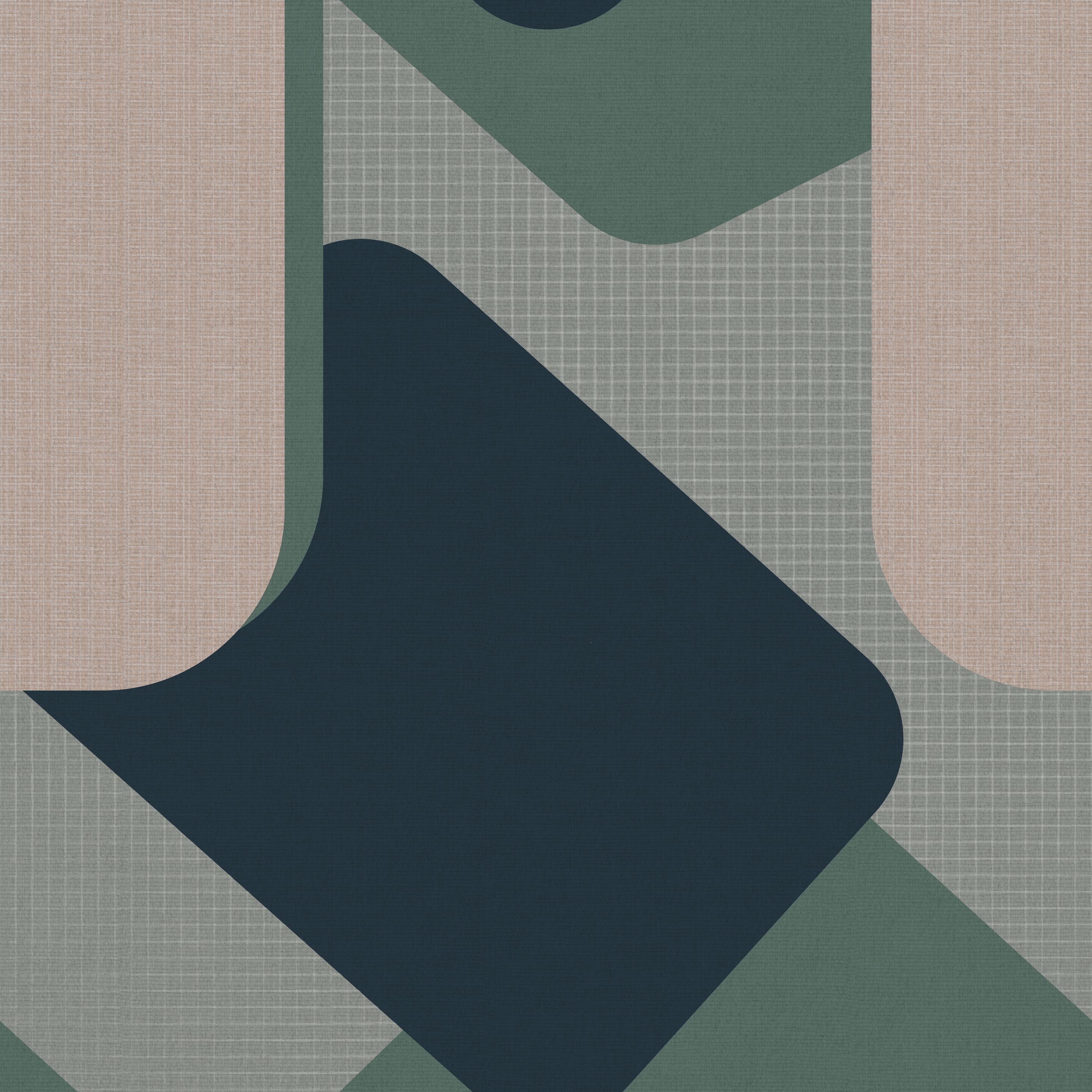 Геометрические обои Inkiostro Bianco MOTION ARCH-00069795 - Вид №1