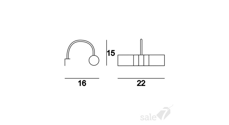 Linea Light 3276 Fotis настенный 79283 - Вид №2