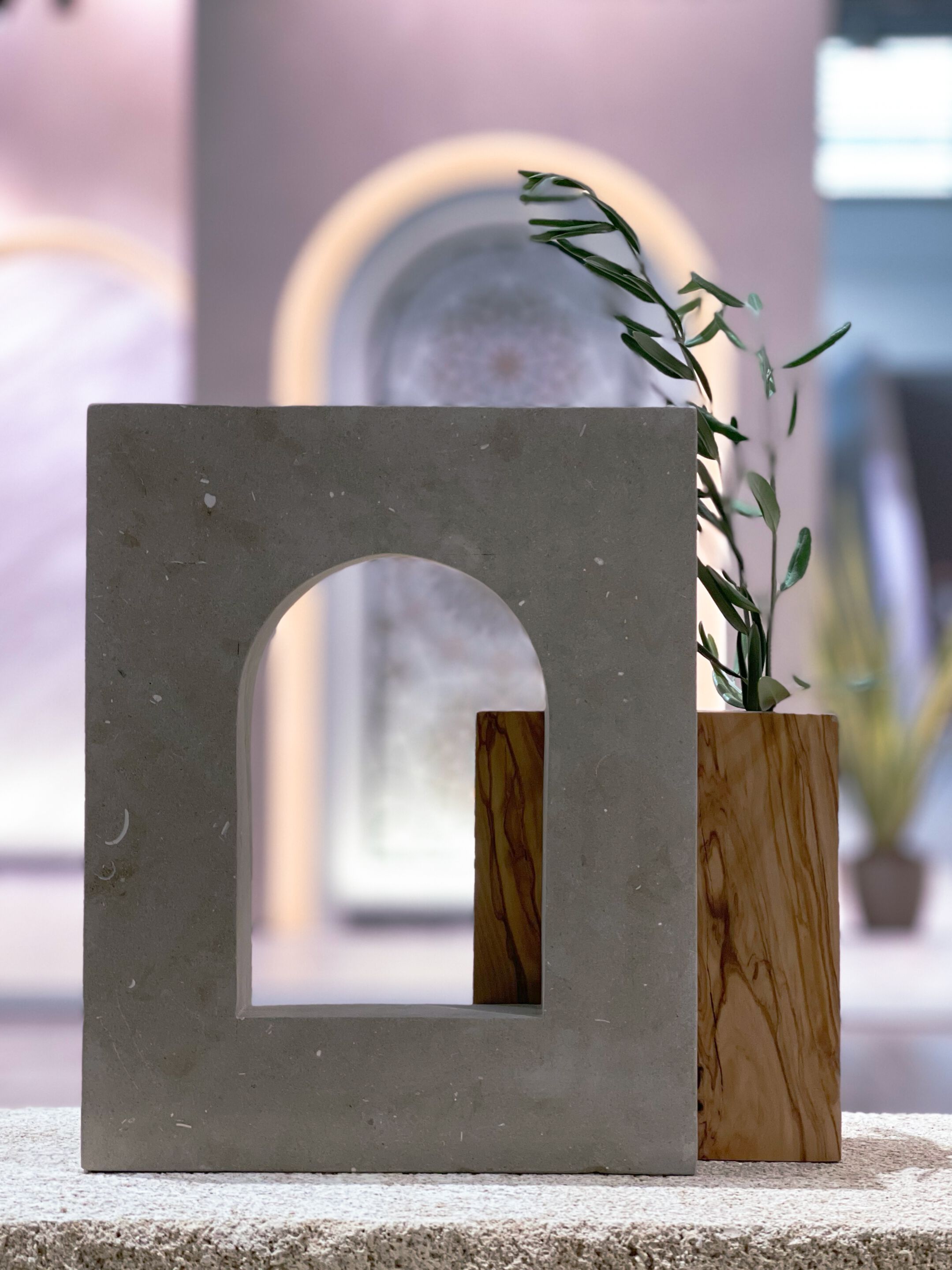 Безделушка / скульптура из камня Лечче и оливкового дерева PIMAR руины ARCH-00028502 - Вид №2