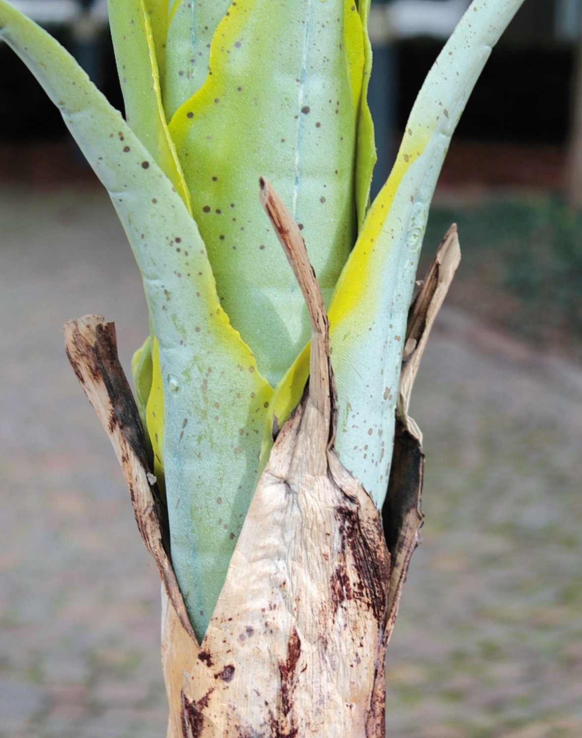 5783 883 a3 Банановое дерево, шелк, в горшке, 300 см, зеленое H-andreas  - Вид №6