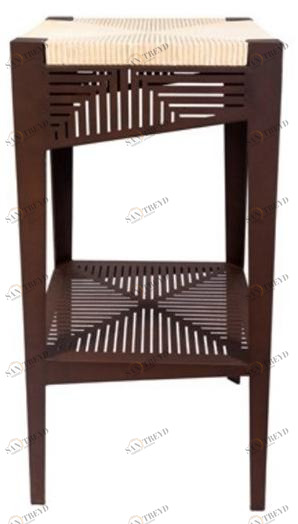 TrackDesign Высокий табурет из стали Corten ™ с подставкой для ног  Sp0468000 