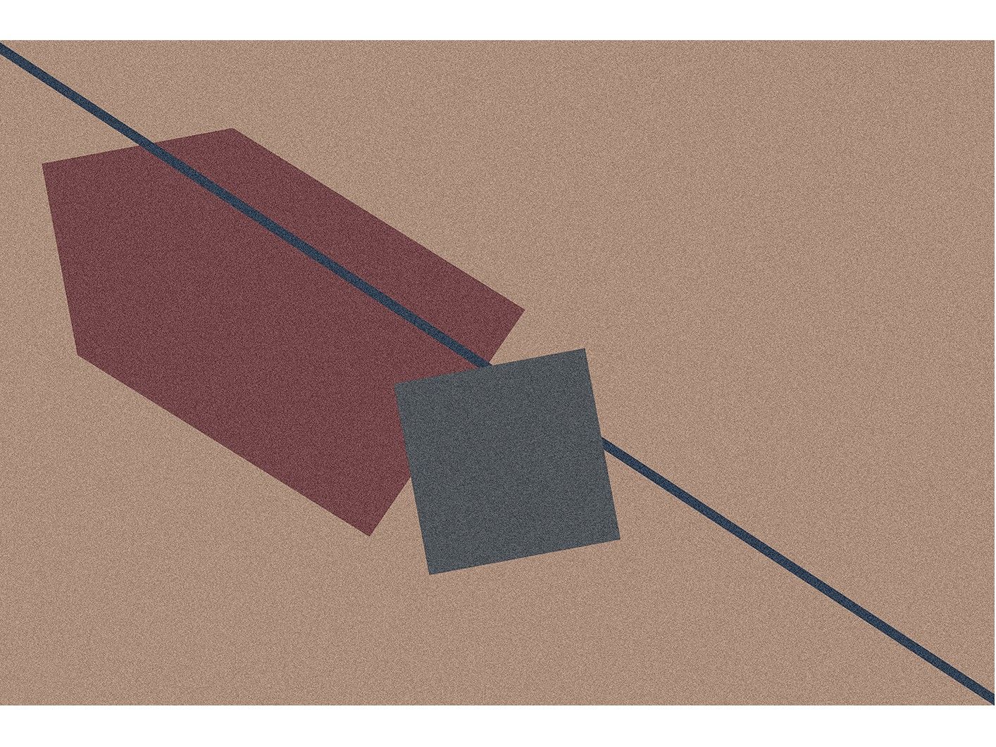 Ковер для ванной с геометрическим рисунком Antoniolupi Geometrie Volanti ARCH-00070887