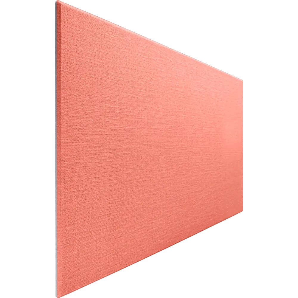 Панель полиэстеровая 9мм 600х400 мм цвет коралл РСП STLM-2042813 - Вид №3