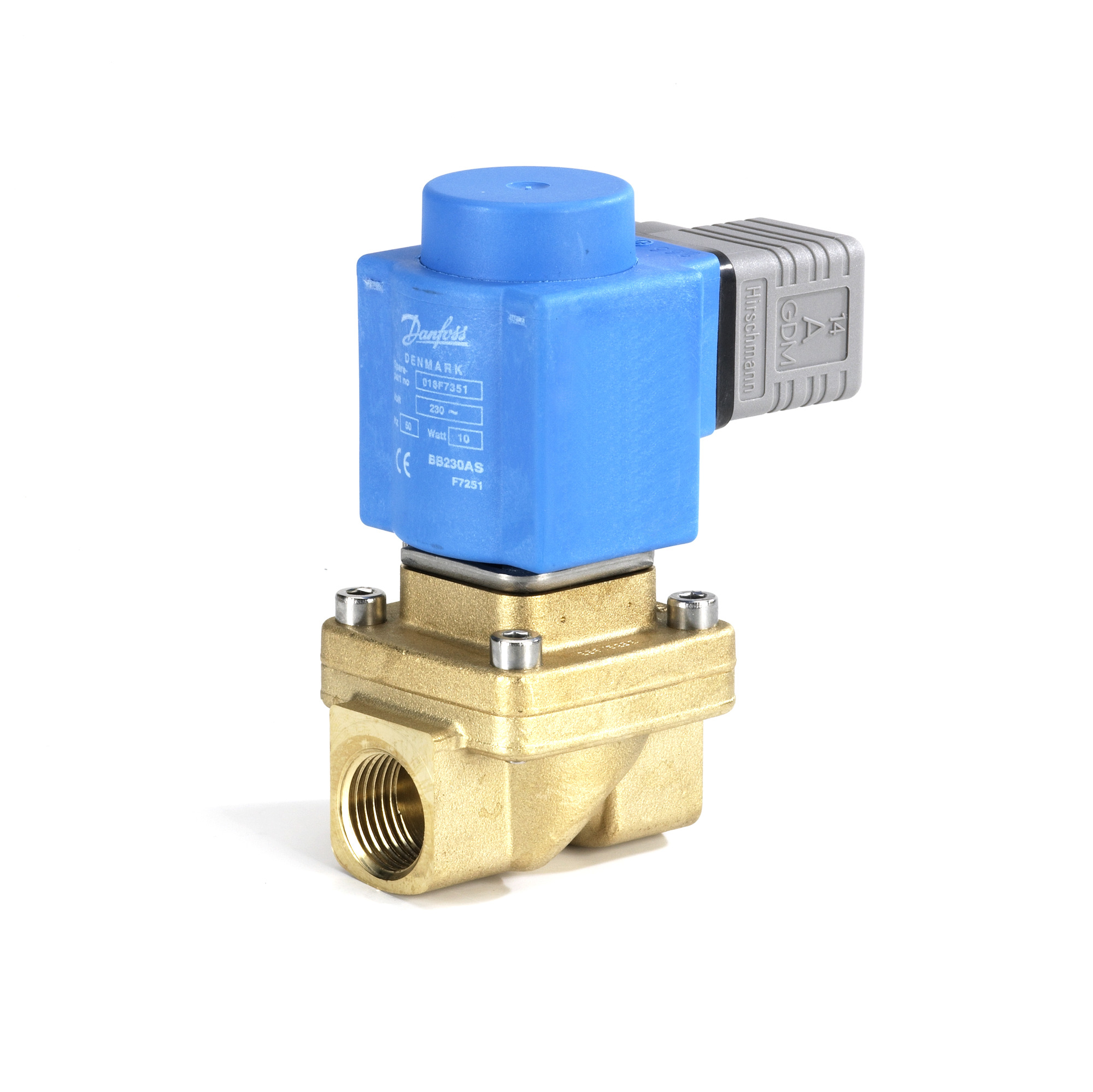 Danfoss EV250B — двухходовые электромагнитные клапаны с принудительным подъемом Клапан электромагнитный EV250B 032U5351  - Вид №18