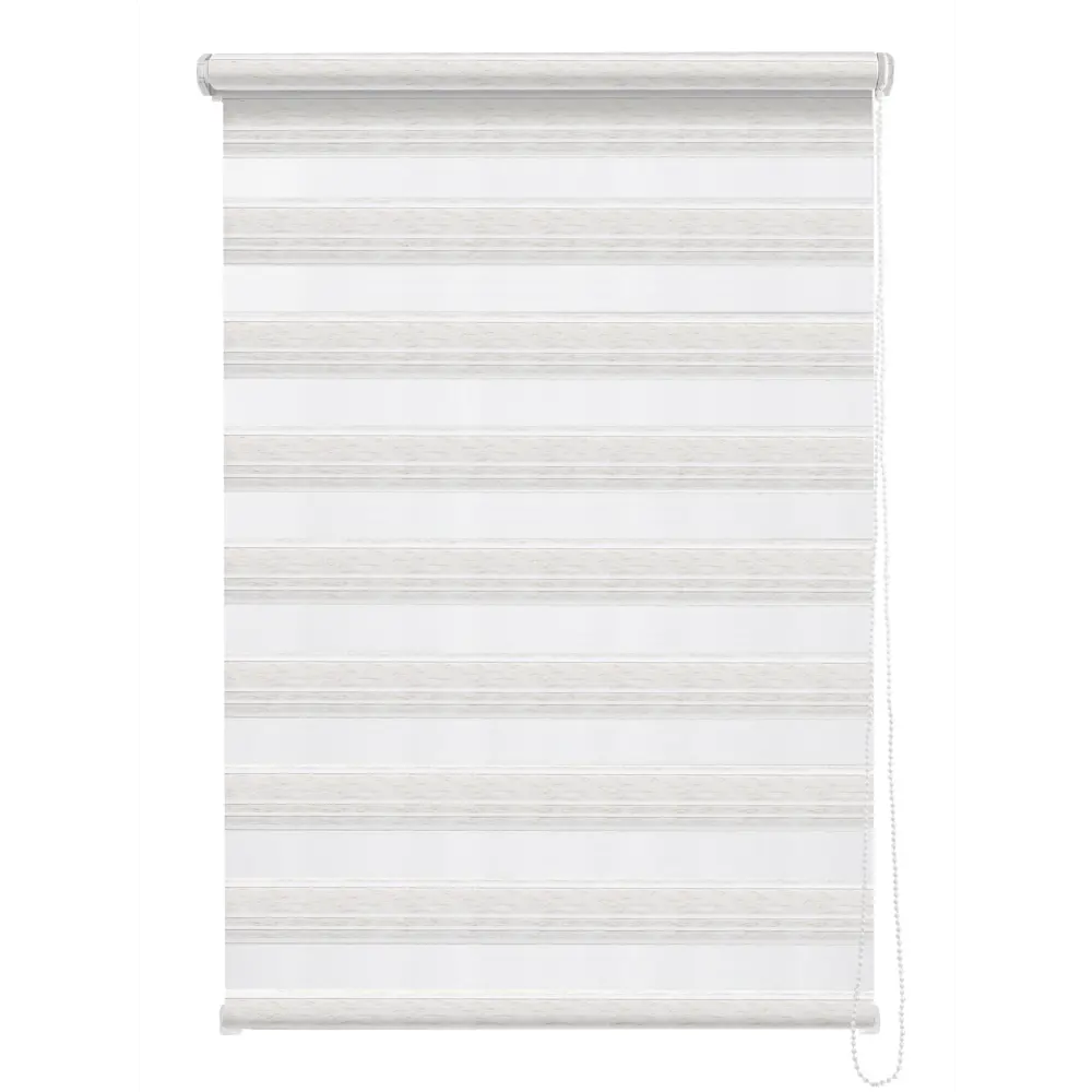 Штора рулонная день-ночь Granada 70x160 см экрю MIAMOZA Коллекция 2024г STLM-2103516