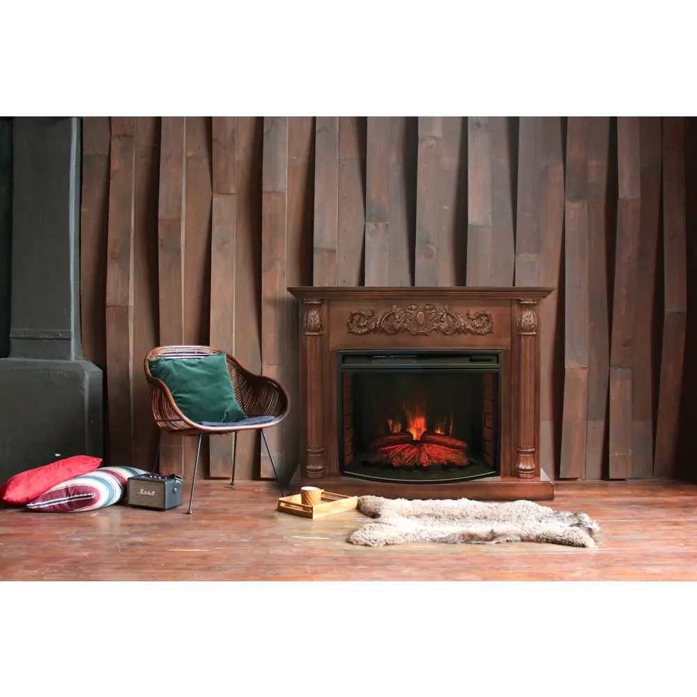 Обрамление Salford 33 под очаг FireSpace 33 SIR античный дуб REALFLAME STLM-2079913 - Вид №4