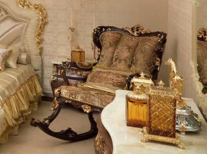 Modenese Gastone Кресло-качалка с подлокотниками Deluxe