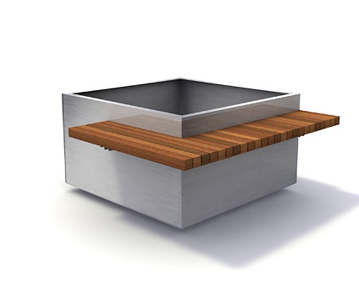 RIST01.01.01-MS.CM РИМ Lofty, стол с цветочным модулем LAB.Space 