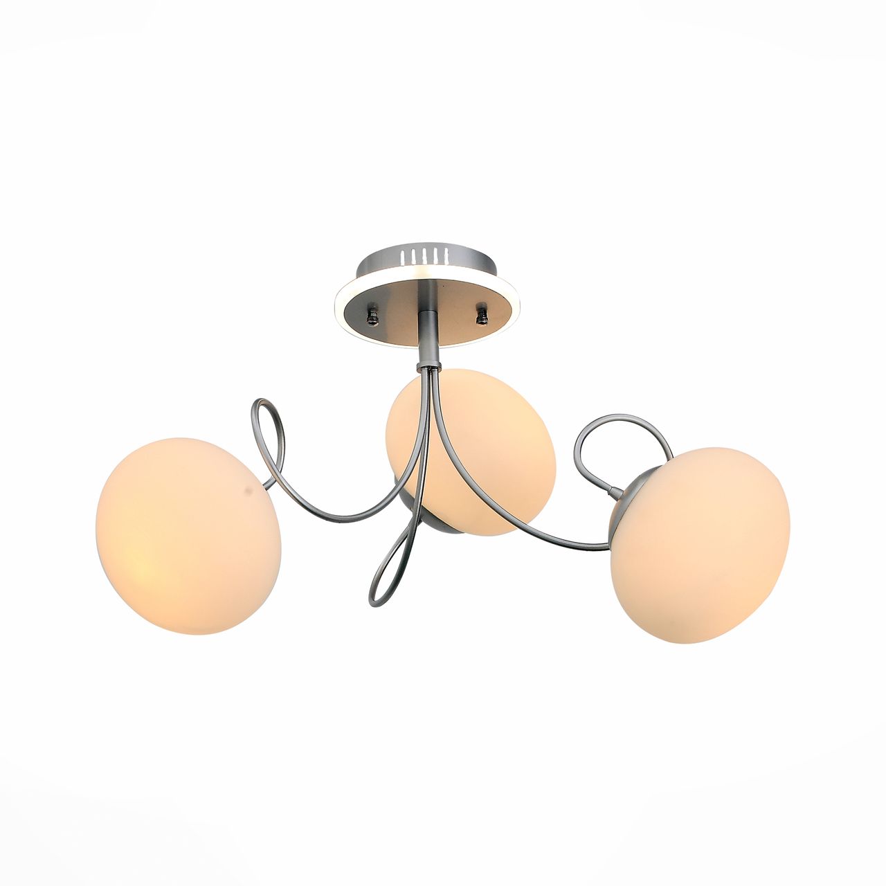 Потолочная люстра ST Luce Acini SL717.552.03 ST LUCE ACINI SILVER, ШАР 109075 Белый  - Вид №2