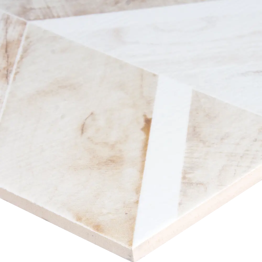 Плитка настенная LB Ceramics Блю Шеврон Полосы 1.46 м² 25x45 см матовая цвет бежевый STLM-2161556 - Вид №2