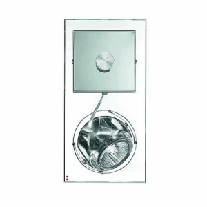 Светильник настенно-потолочный прозрачный Fabbian D57D0100 FABBIAN  00-3882495 Прозрачный