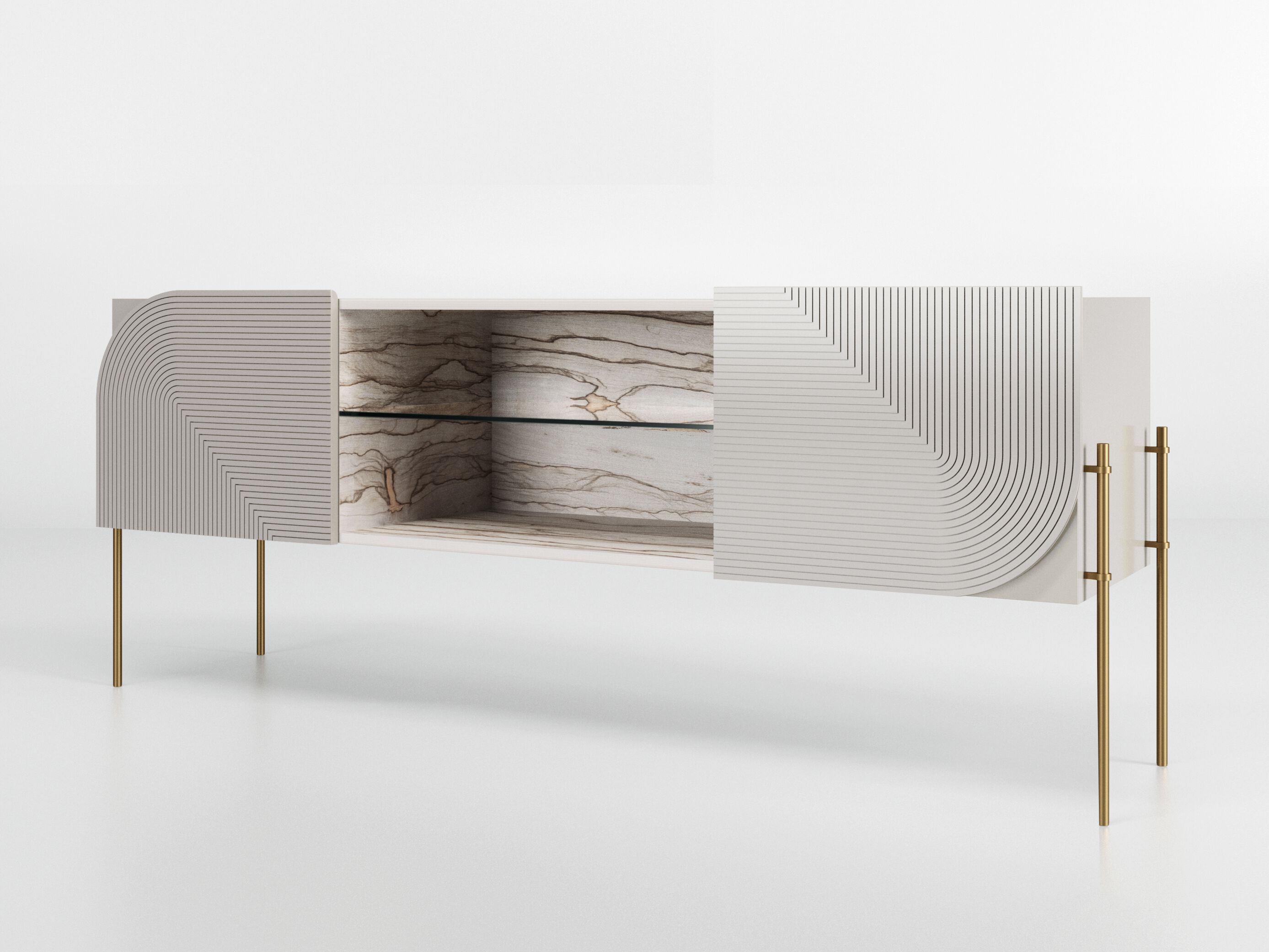 Деревянный шкаф с распашными дверями Bizzotto Italia Нара ARCH-00152318 - Вид №7