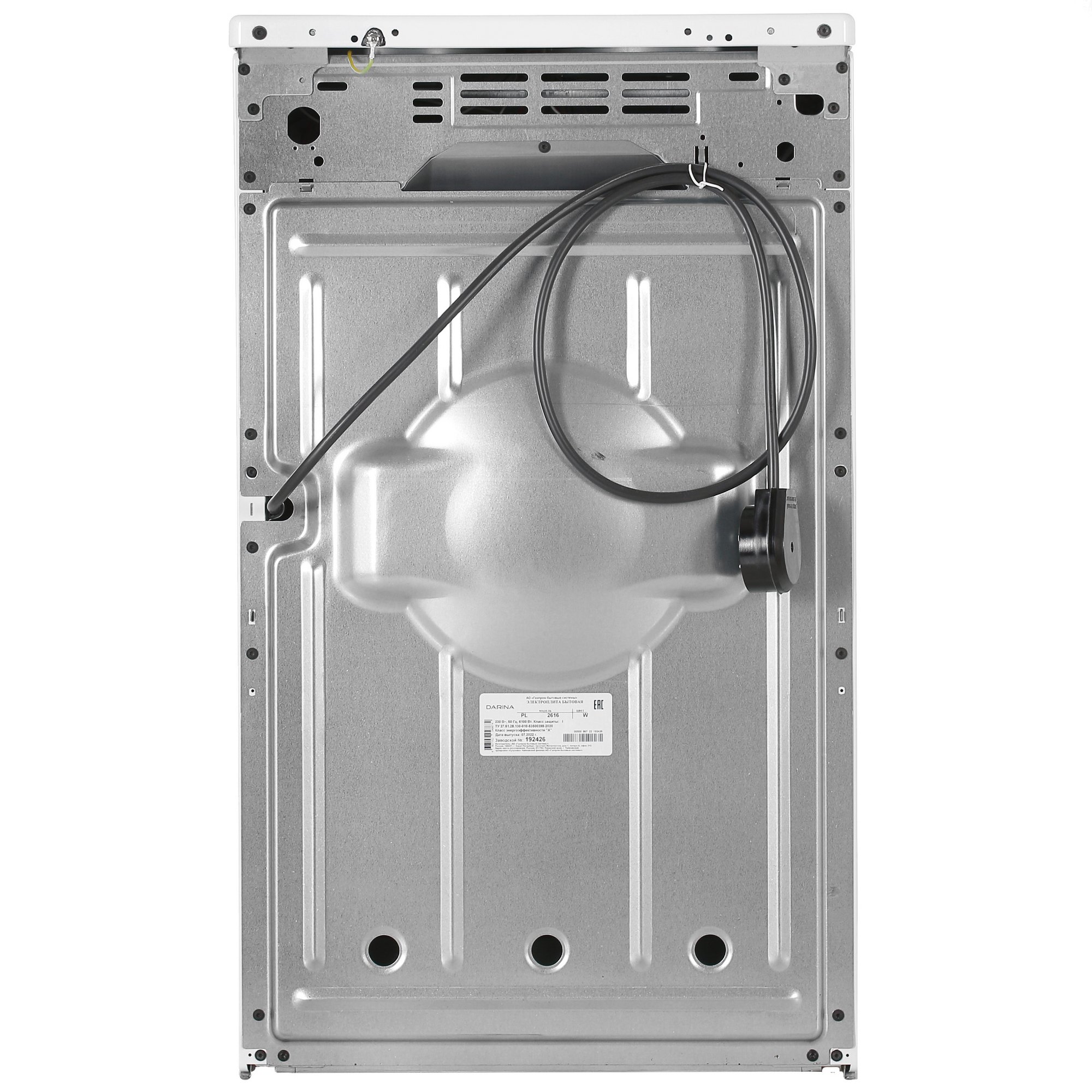 5368533 Электрическая плита DARINA PL 2616 W белый STDN-0112433 - Вид №8