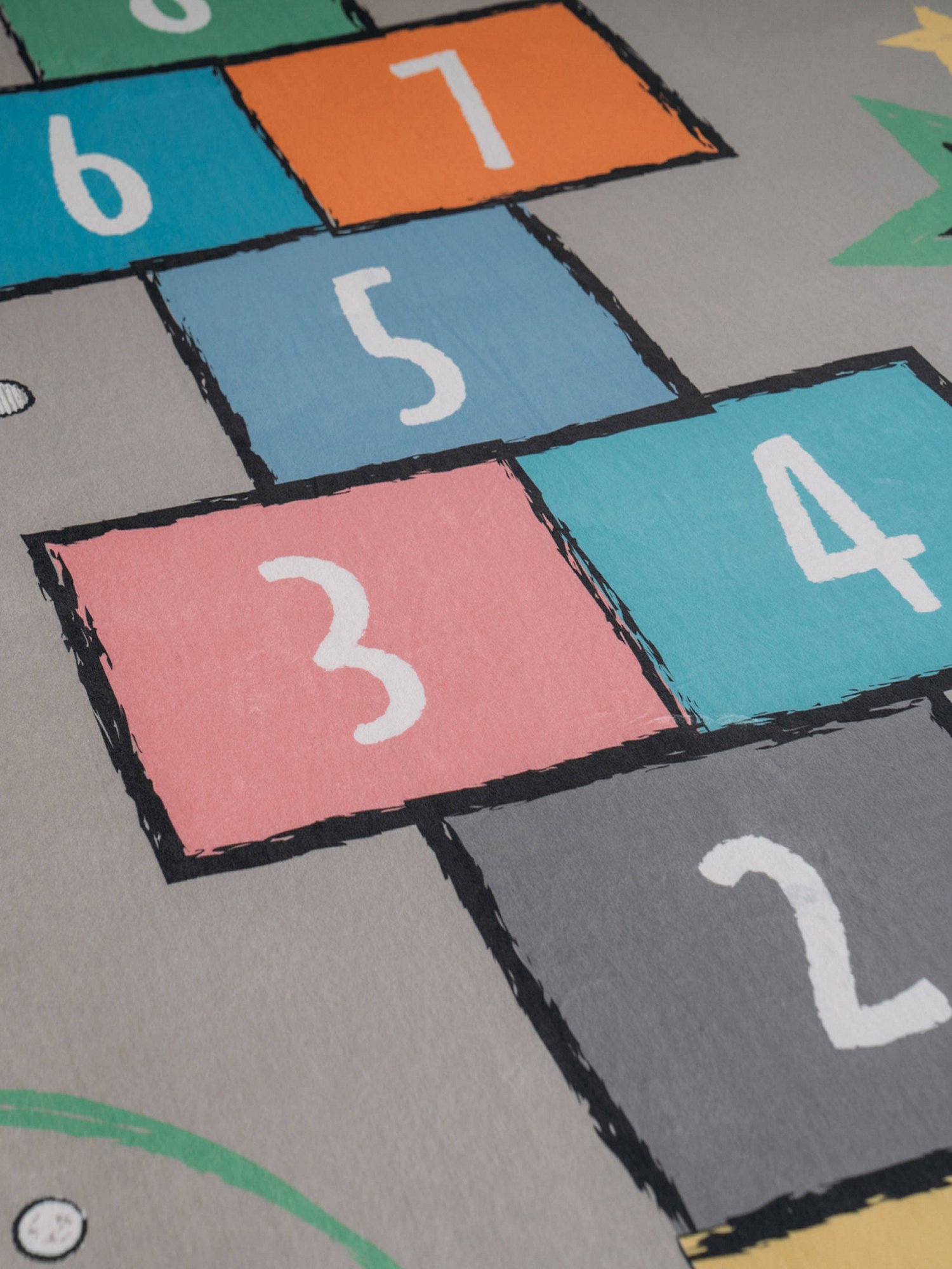 Детский игровой коврик 160х120 см "Классики на светлом" БЕЛЬМАРКО  351576 Серый Santreyd  - Вид №2