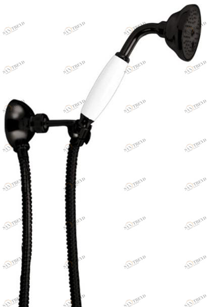 Rubinetteria Giulini Настенный ручной душ с держателем для душа Classic revolution - praga F1551ce