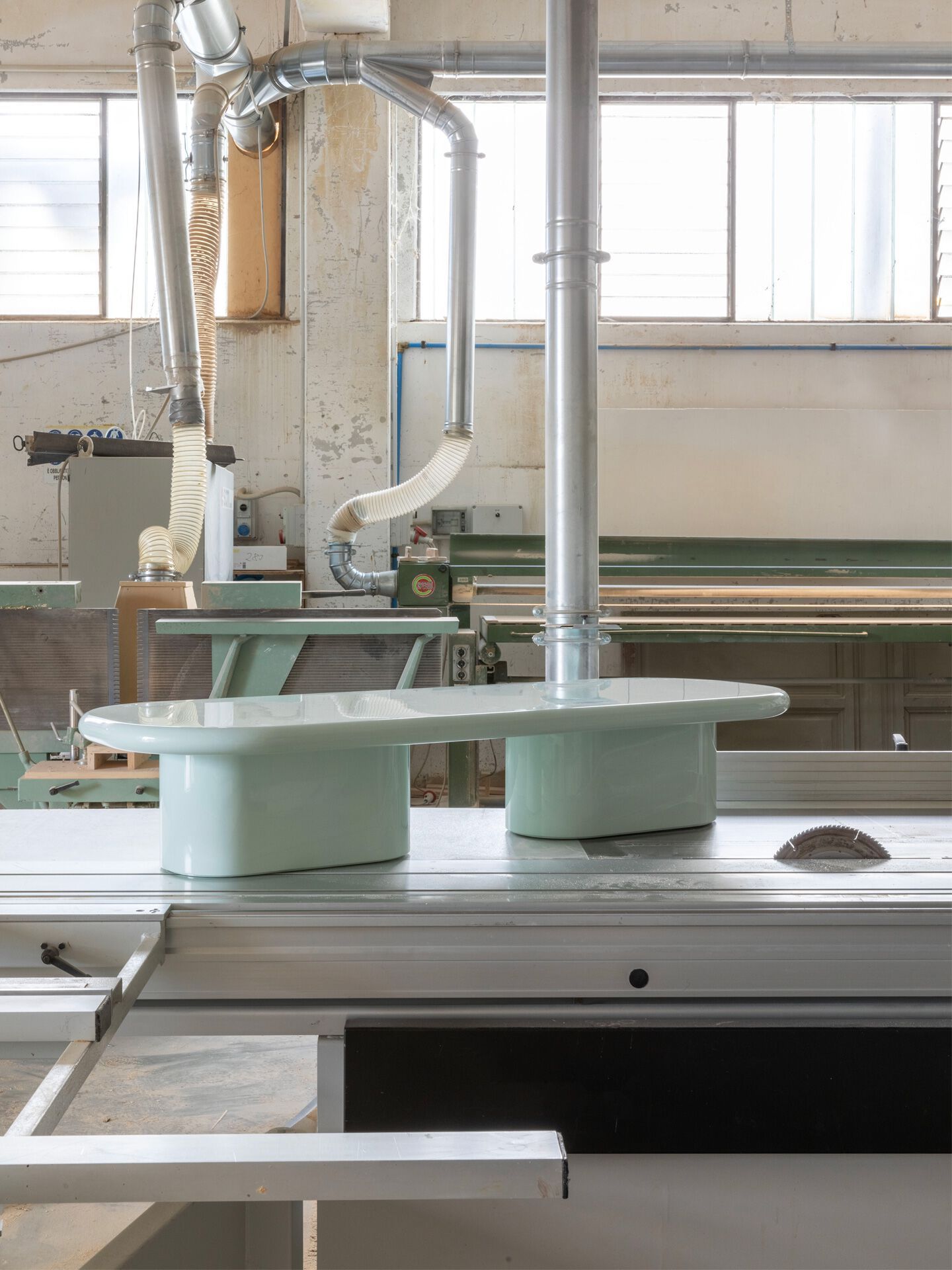 Низкий прямоугольный журнальный столик из МДФ Punto Zero Franca e Allegra ARCH-00074304 - Вид №3