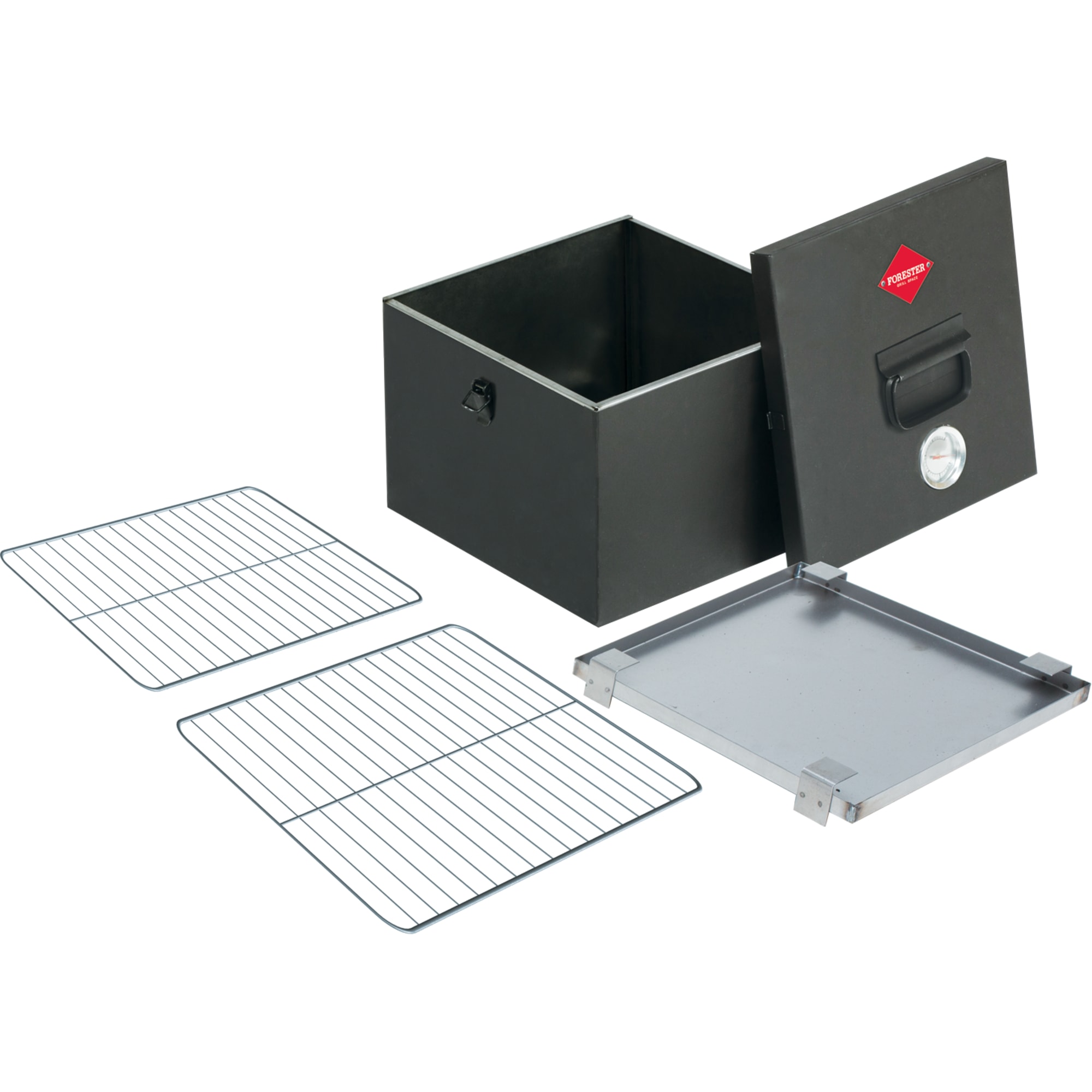 82641612 Коптильня Forester Expert с термометром 25x26 см Santreyd  - Вид №3