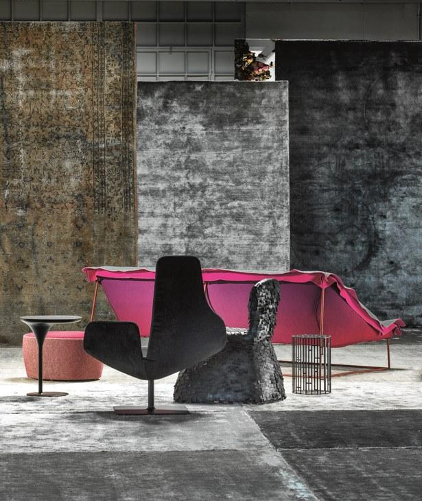 Moroso Журнальный столик Laminam® со стальным основанием Bloomy sun-id-1490057 - Вид №9