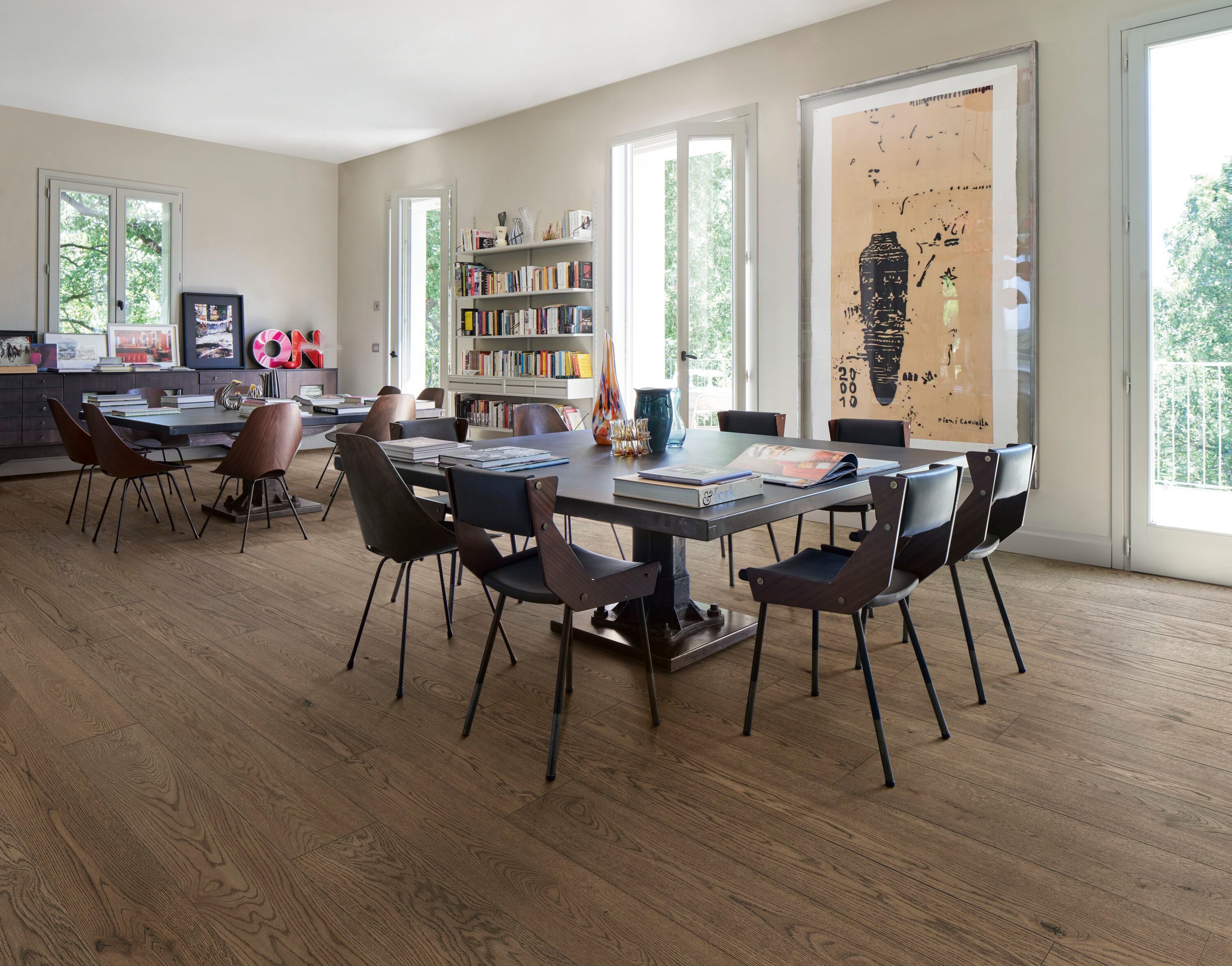 Пол из керамогранита с эффектом дерева для внутреннего и наружного применения MARAZZI VIVO ARCH-00066628 - Вид №2