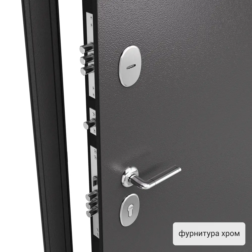 Дверь металлическая Гарант, 960 мм, левая, цвет антик орех TOREX STLM-2099321 - Вид №1