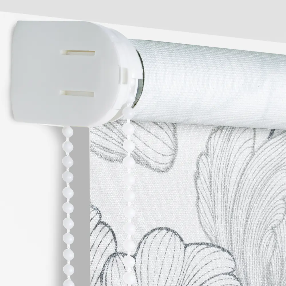 Штора рулонная Nature 120x175 см серая GARDEN STLM-2085437 - Вид №1