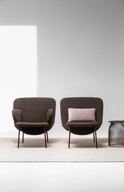 La Cividina Кресло из ткани с подлокотниками Ala sun-id-1399179 - Вид №3