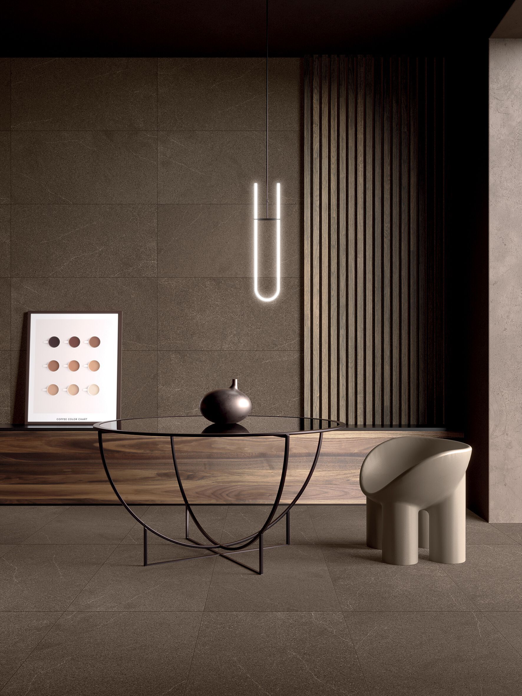 Пол / керамогранит с эффектом цемента MARINER Limeblend ARCH-00007883 - Вид №2