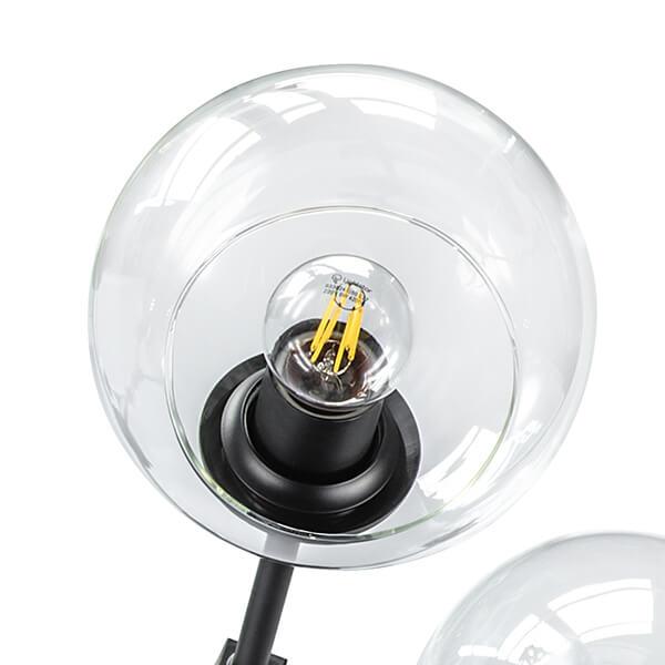 Потолочная люстра Lightstar Beta 785087 черная LIGHTSTAR ДИЗАЙНЕРСКИЕ, BETA, ШАР 222861 Черный  - Вид №3