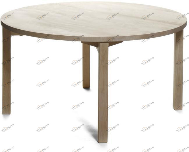 Nikari Круглый деревянный стол Periferia sun-id-1436374