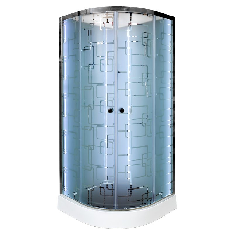 ЕМ4580 стандартная Душевая кабина DETO Серия EM ЕМ1580 N LED - Вид №30