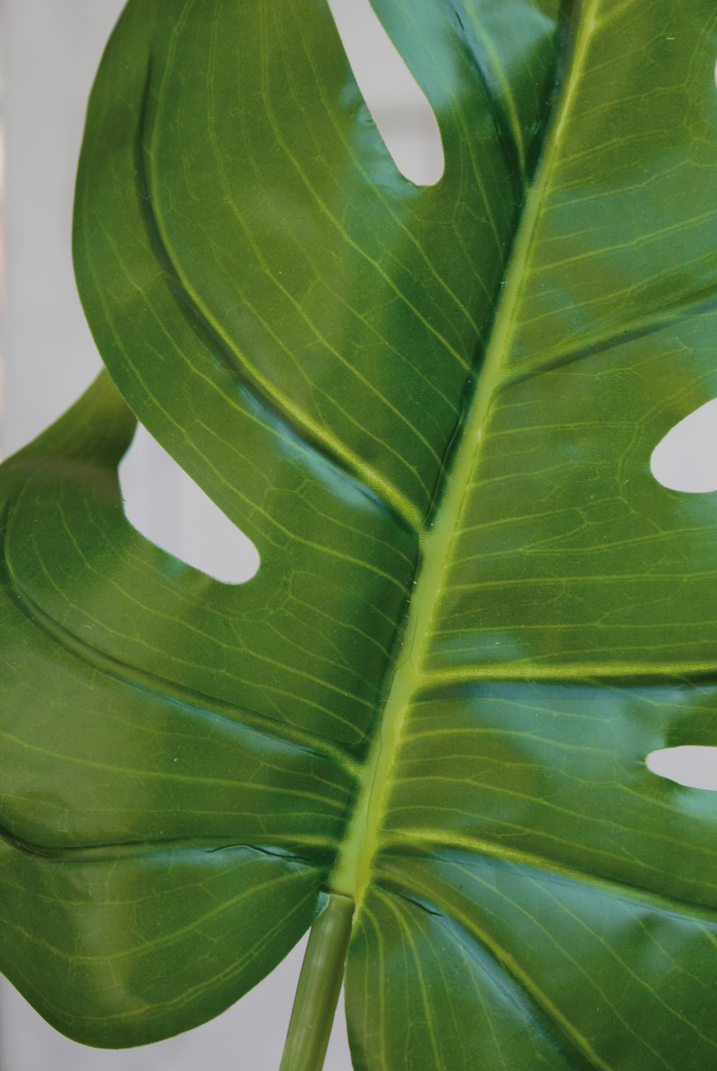 5284 883 a2 Пластиковый лист монстера, 56 см (лист 25 см), зеленый H-andreas 