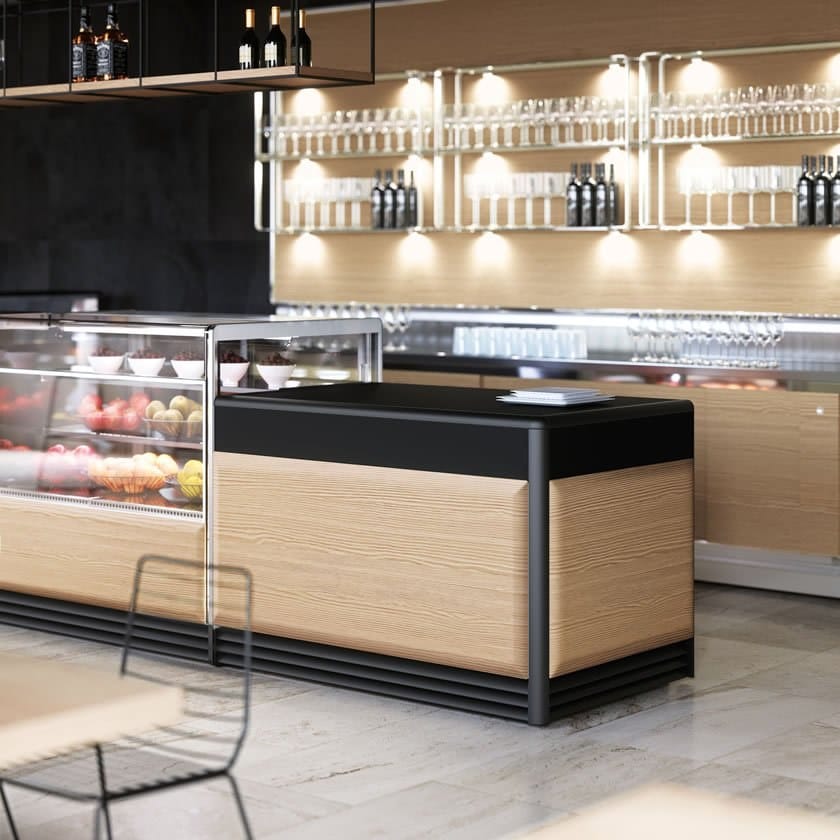 Деревянная барная стойка Frigomeccanica Next ARCH-00102318 - Вид №2