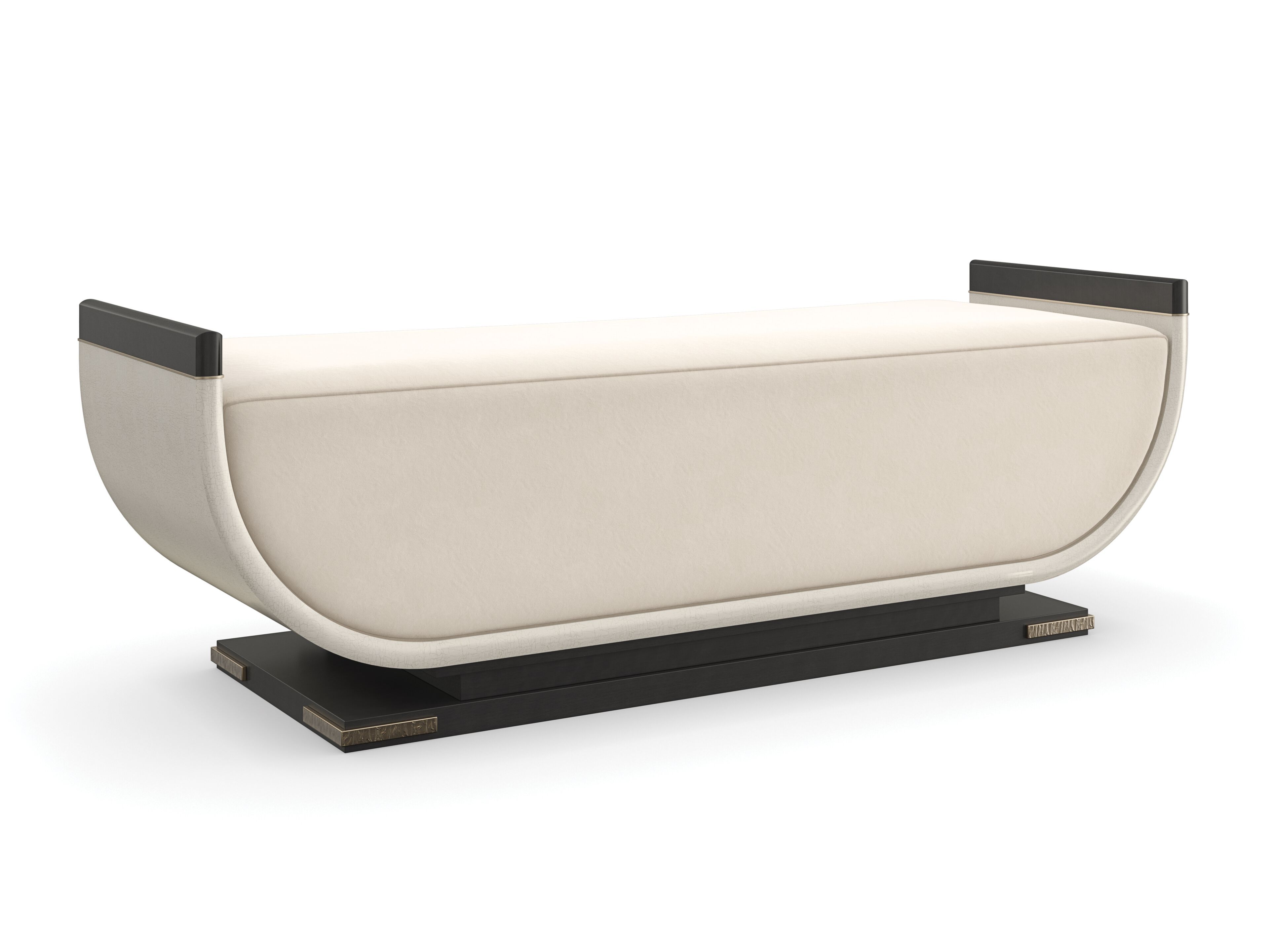 Мягкая скамейка из ткани Caracole CRETE ARCH-00123184