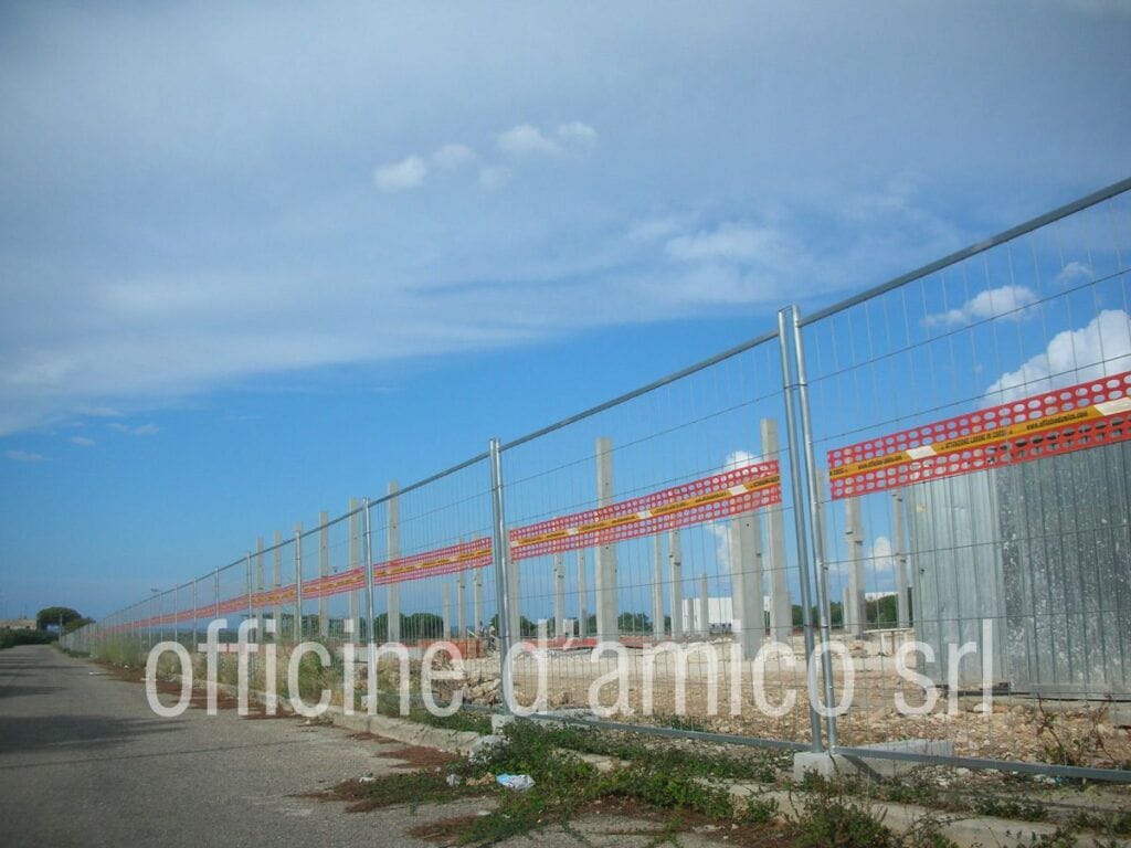 Временный и мобильный забор для строительной площадки OFFICINE D'AMICO Remobil ARCH-00052382