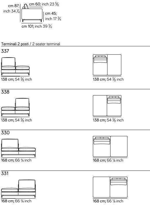 AMURA Угловой диван в ткани Dorsey Am023.031+052 - Вид №9