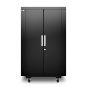 AR4024SPX429 Звукоизолированный серверный шкаф NetShelter CX 24U, черный, противоударная упаковка Schneider Electric