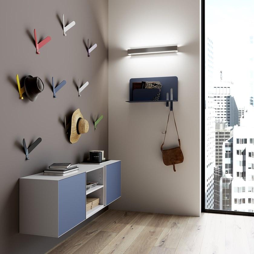 Steelbox by Metalway Настенная вешалка из стали  Hawk  - Вид №3