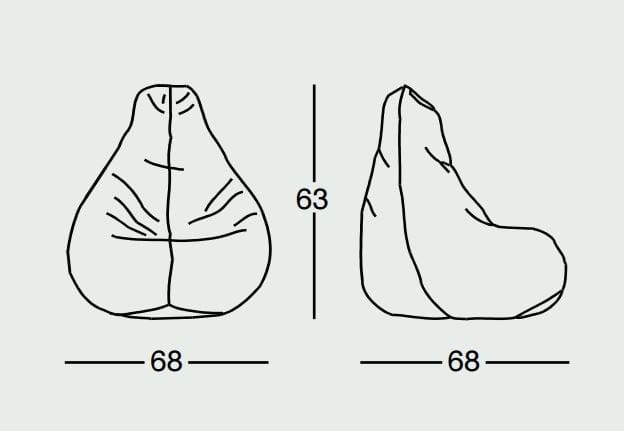 Кресло-мешок Zanotta ARCH-00036082 - Вид №2