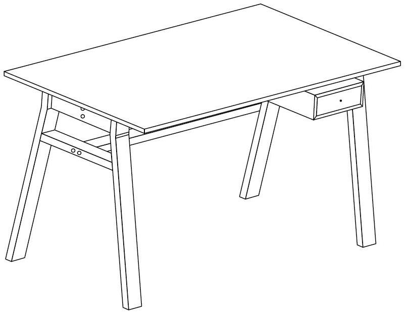IFT Кожаный стол sun-id-1381850 - Вид №2