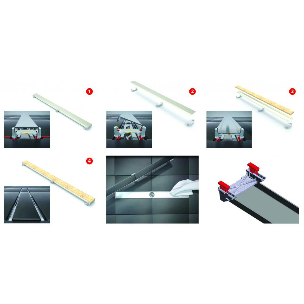 090037  Желоб водосток C1 Norma 600  Berges C1 Norma  - Вид №7