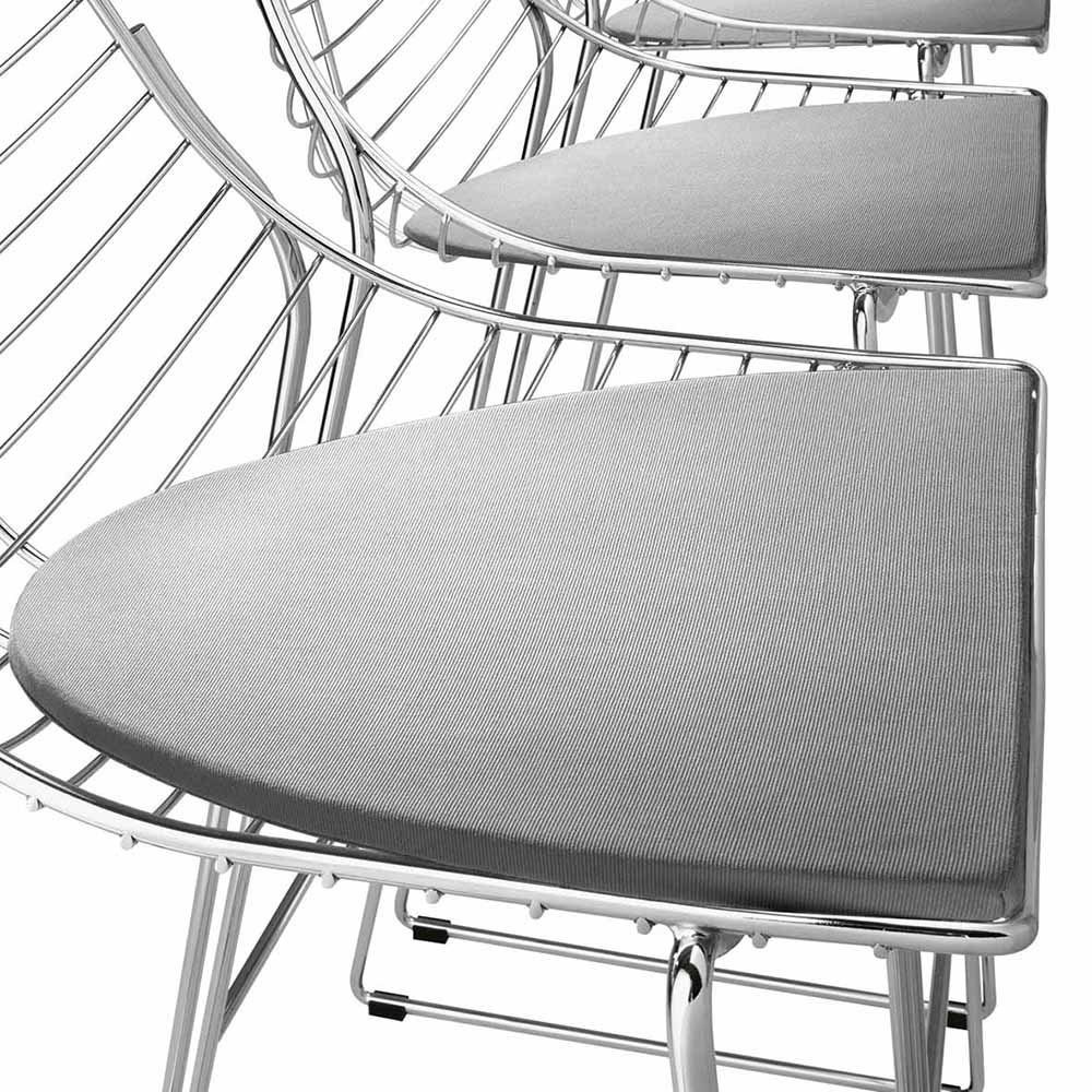 Net 097 Кресло со стальным каркасом салазок. Et al. Net - Вид №2