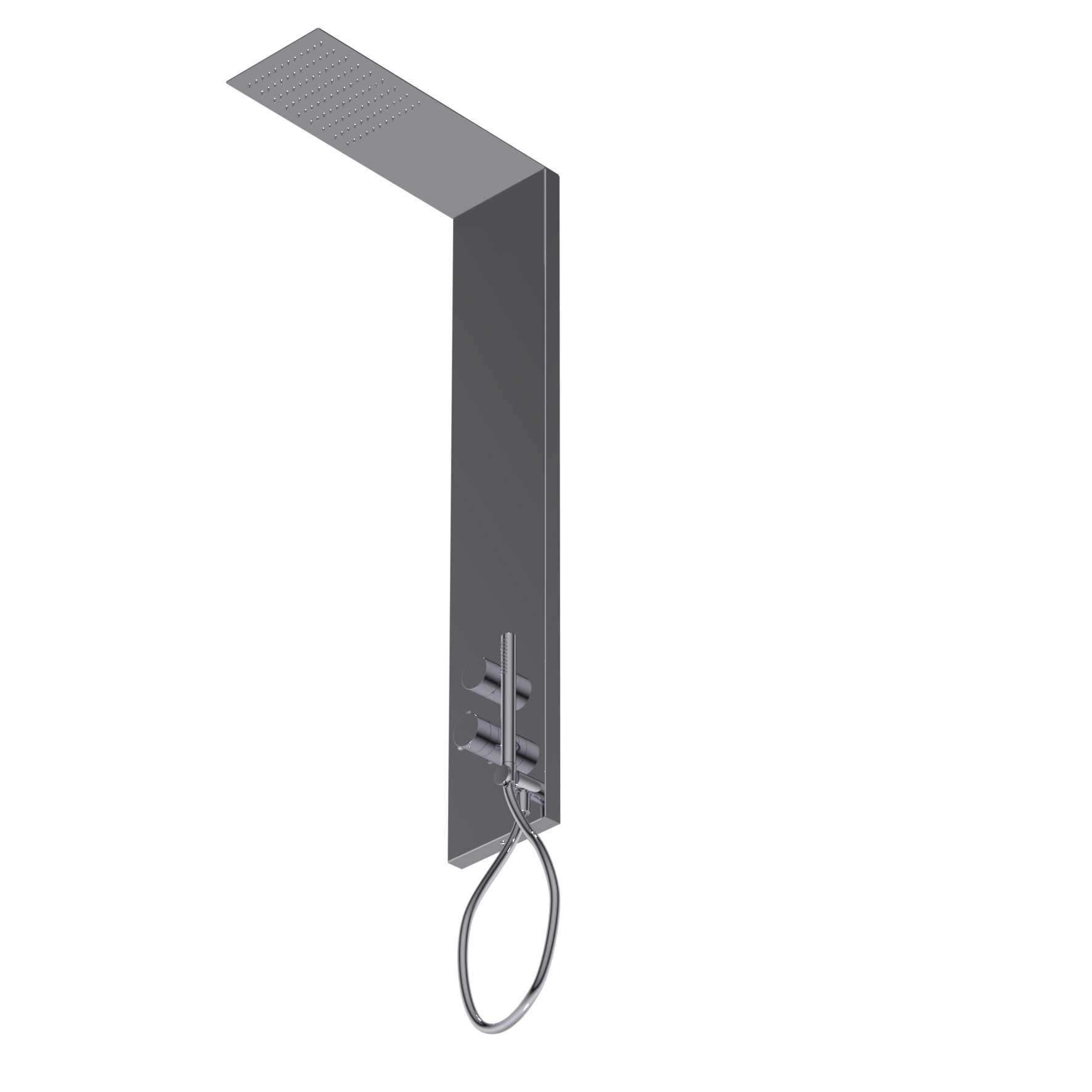 7ADN101 Внешняя группа из нержавеющей стали для душа Ritmonio Shower column sets 