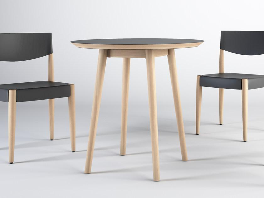 ALMA DESIGN Круглый стол из бука Virna sun-id-1424221 - Вид №3