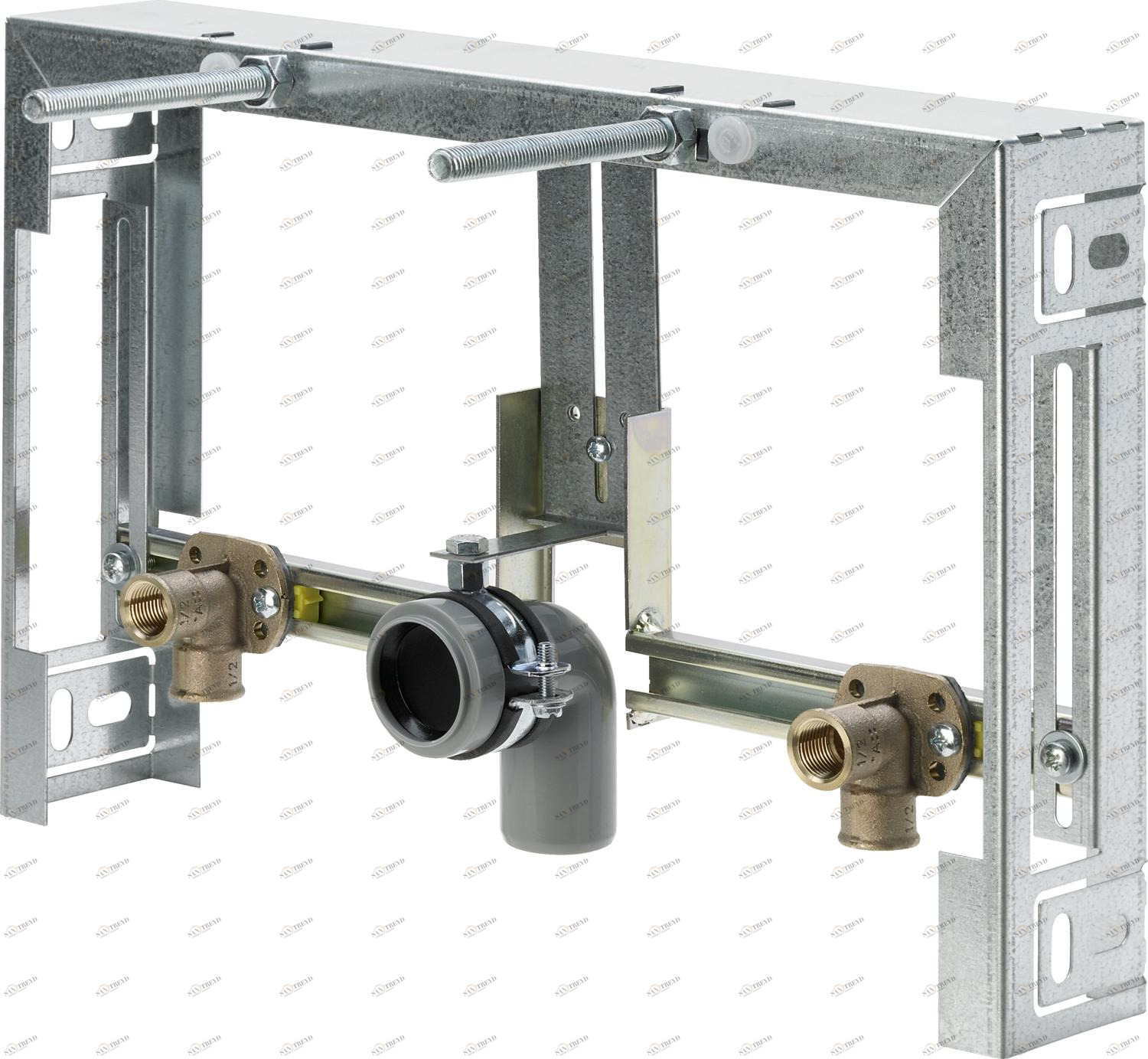 Системная техника  Prevista Pure  Блоки скрытого монтажа для биде VIEGA 648 800 Модель 8367 Santreyd 