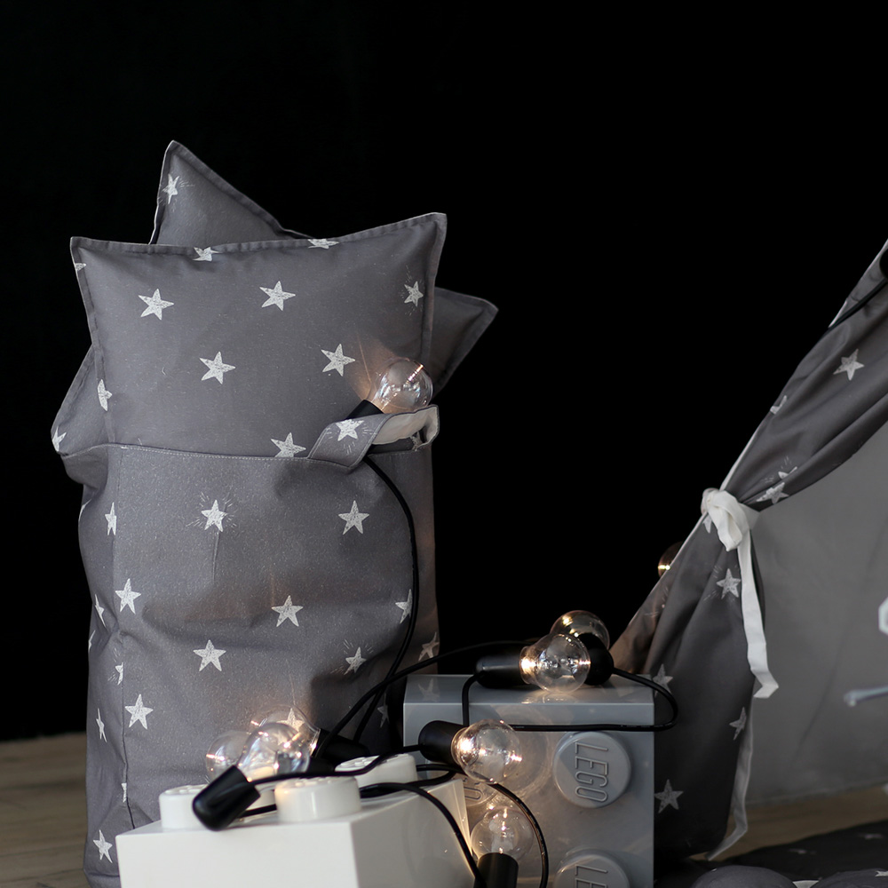 Тканевая корзина Звездопад VAMVIGVAM ЗВЕЗДОПАД 282060 Серый Santreyd  - Вид №1