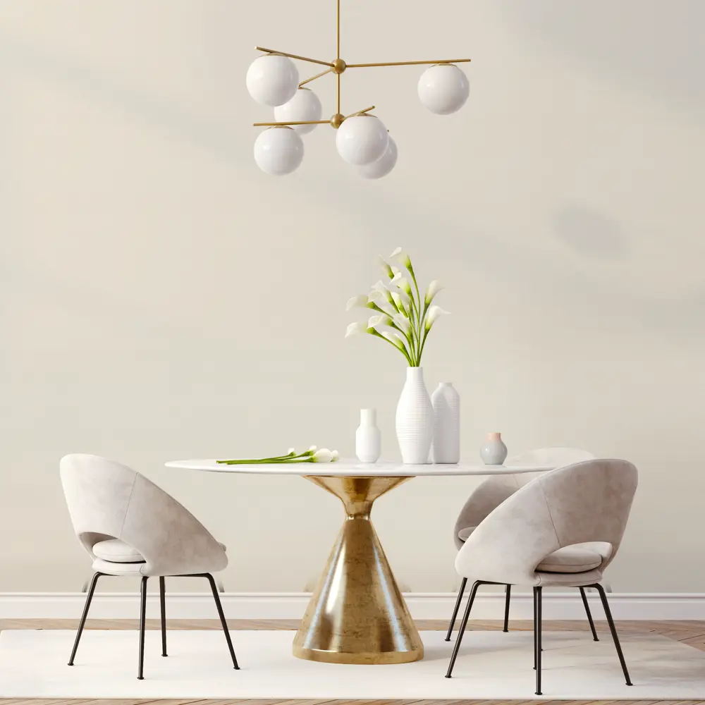 Флизелиновые обои OVK Design Идиллия бежевые 1.06 м 89440787 STLM-1583598 - Вид №5