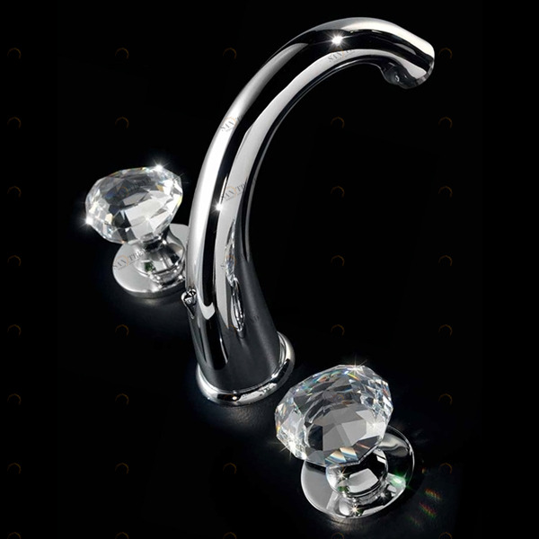 Смеситель на 3 отверстия для раковины 71.005MC MAIER ROCK 71005MC